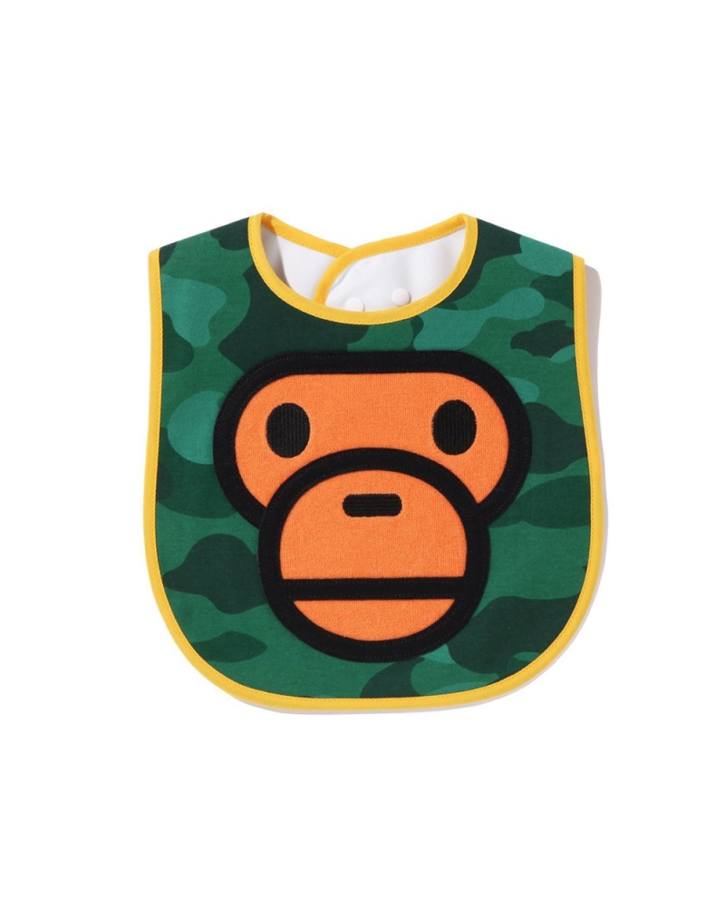 Hauts Bape Baby Milo Bib Vert Foncé Enfant | UMU-32207882